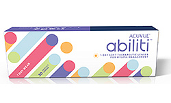 Новинка: контактные линзы для контроля миопии у детей ACUVUE® Abiliti 1-Day